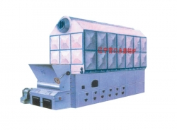 SZL double drum vertical steam and hot water boiler