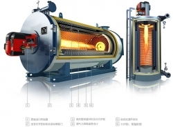 Fuel heat conduction oil furnace